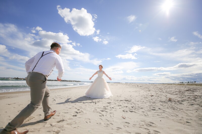 CLAIRE仙台泉店_海で撮影できる