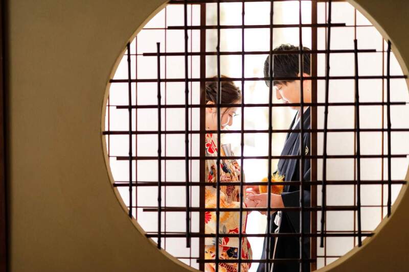 CLAIRE仙台泉店_庭園で撮影できる