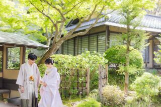 CLAIRE仙台泉店_【日本庭園】季節ごとに表情を変える庭園で和装撮影♪冬もイチ押し！