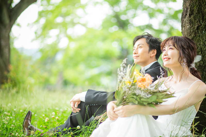 衣装にご納得いただけて初めてご成約、安心サービス◎