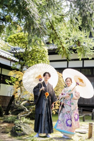 CLAIRE　仙台泉店_【日本庭園】季節ごとに表情を変える庭園で和装撮影♪冬もイチ押し！