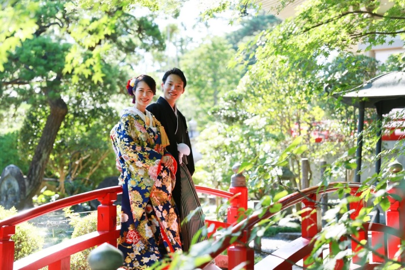 お2人の優しい笑顔