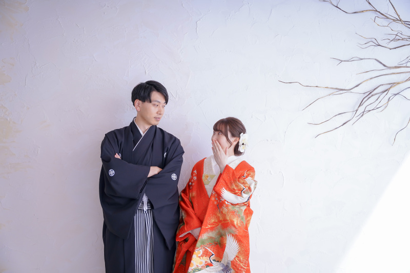 【Photorait限定】11月末まで 全て込みで¥48,000!白無垢×色打掛スタジオ撮影 データ80カット付き