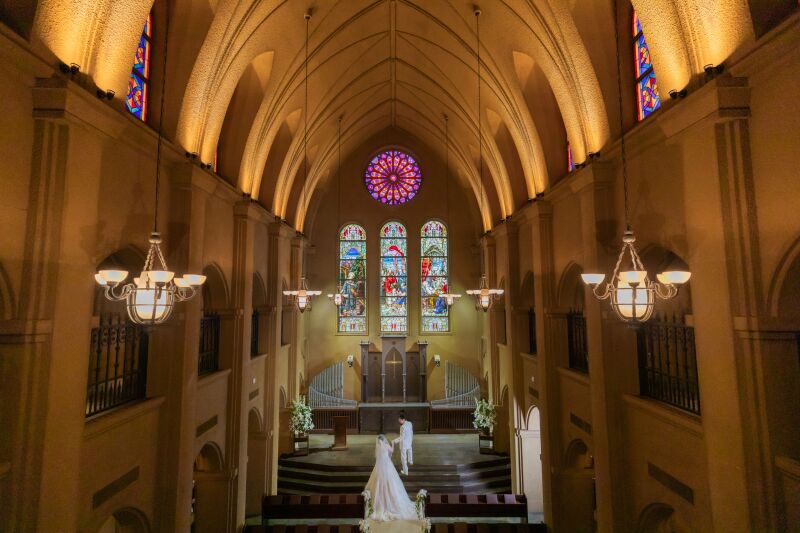 【ドレスでチャペルを貸し切り撮影♡】チャペル撮影・ドレス1着・全データセットプラン+衣装セレクト制限なし