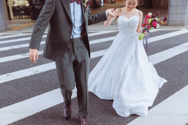 ドラマチックなウェディングフォト♡【和装洋装ロケーション撮影2箇所プラン】