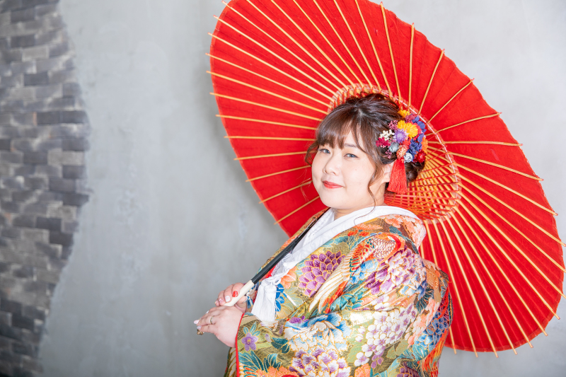 色打掛が艶やかな新婦様☆