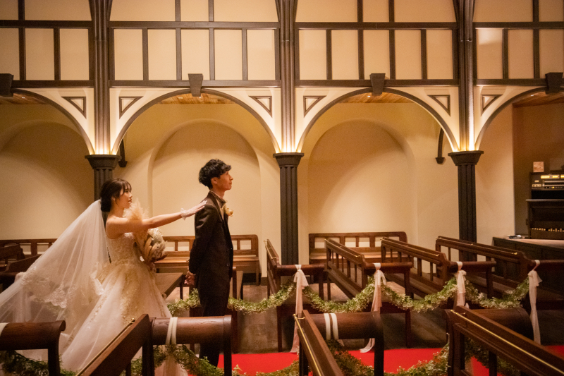 挙式の前に、ファーストミート!