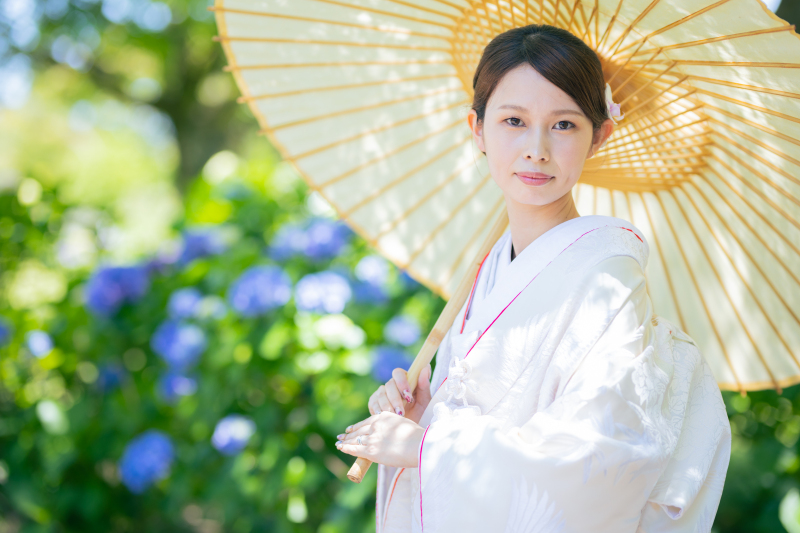 花嫁様のソロショット