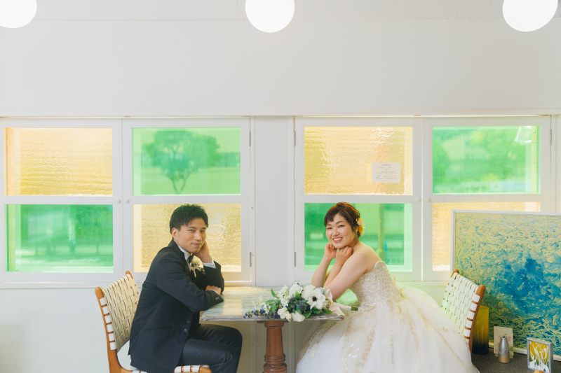 お二人の思い出のカフェへ♪