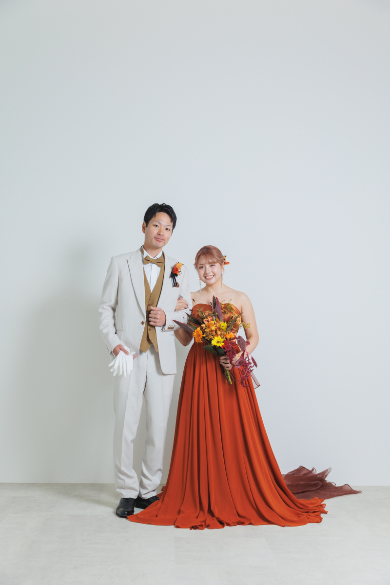 まずはスタジオでシンプルに