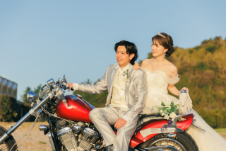 思い出がいっぱい詰まった大切な愛車と。【洋装2着 スタジオ＋ロケ撮影】