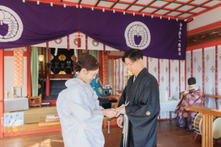 撮影まで全てついてる安心プラン♪【神社で挙式】