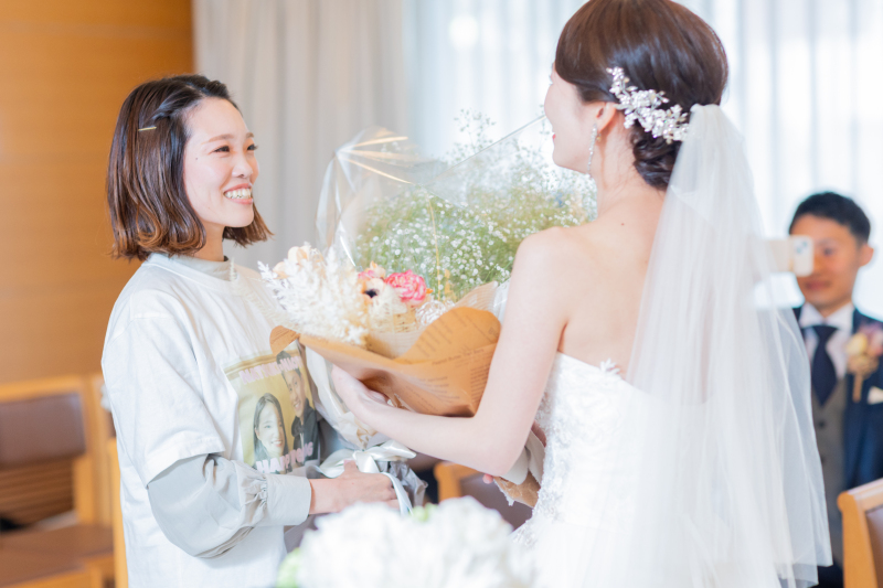 大好きな親友にサプライズ!