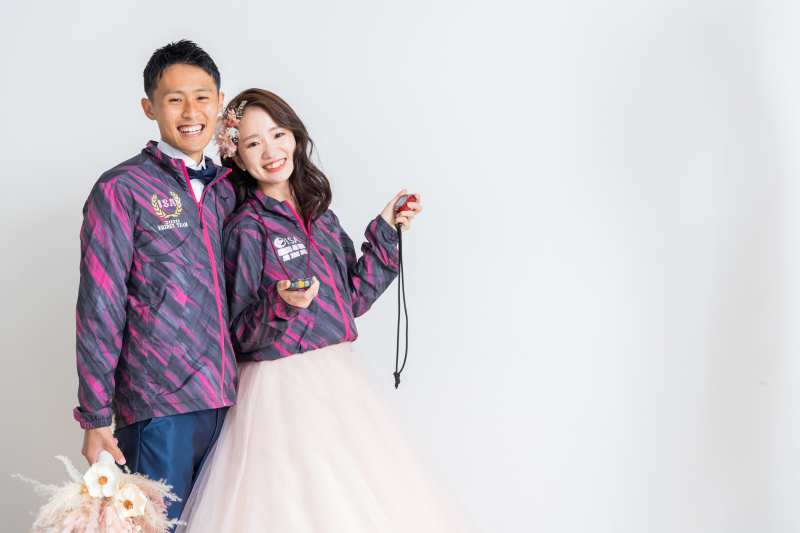 出会いのきっかけ♡おそろいウェアで!