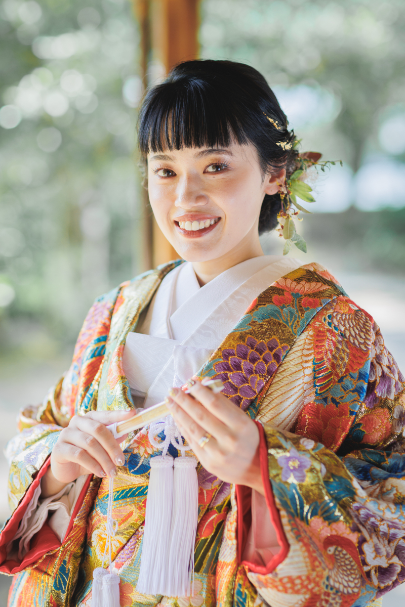 息を呑む美しさ。新婦様のソロカット♡