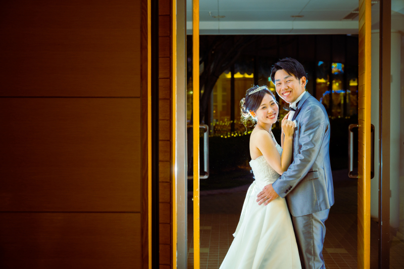 最後はハグっと!