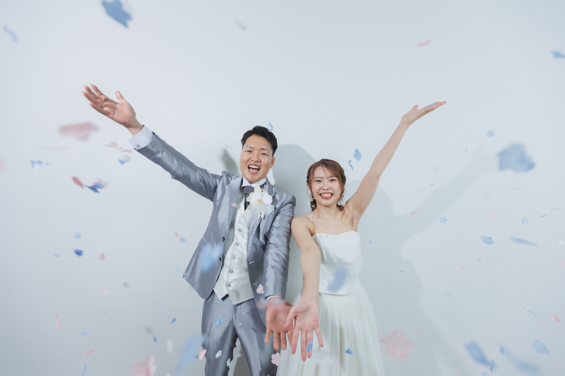 ラストはコンフェッティシャワー!!*