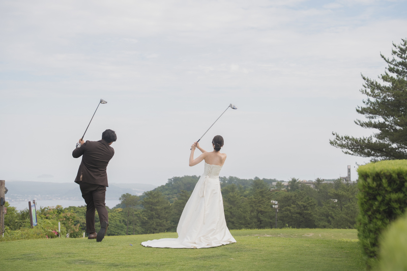 ||洋装で南国カンツリークラブへ||