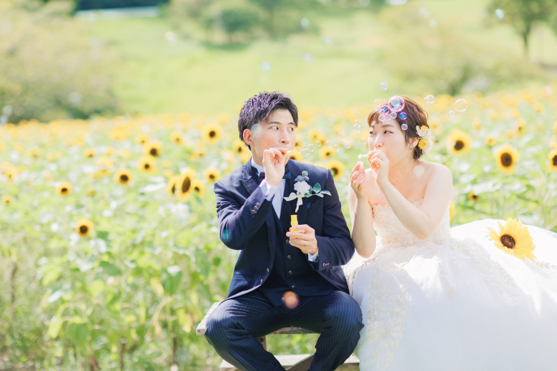 キラキラのシャボン玉!