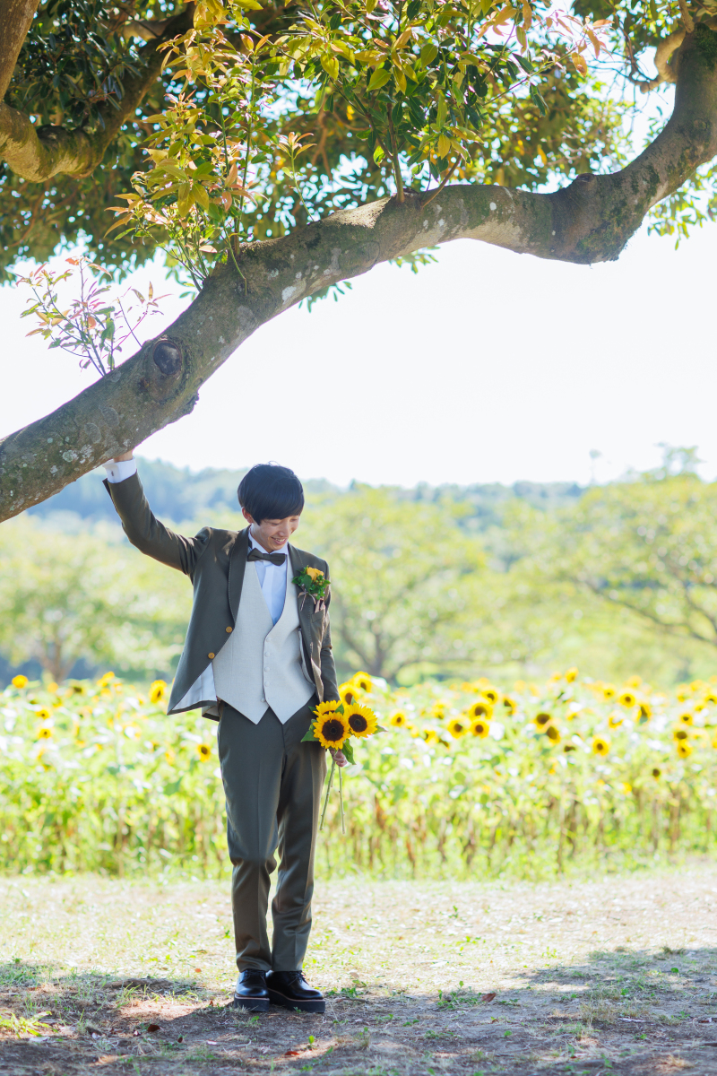 新郎様のソロショット!