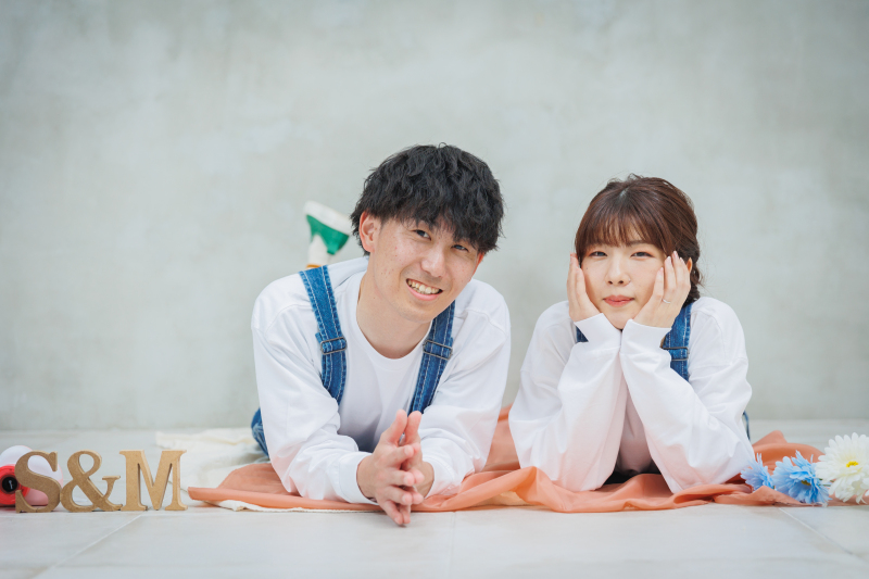 寝転びショット