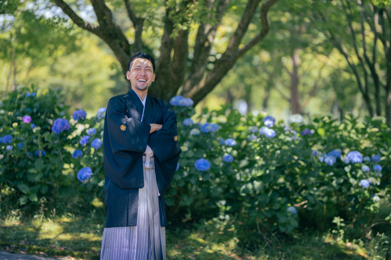 お次は新郎様も!