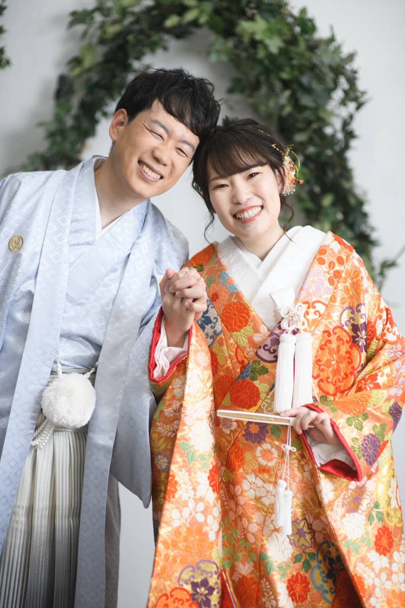 和装撮影スタート!