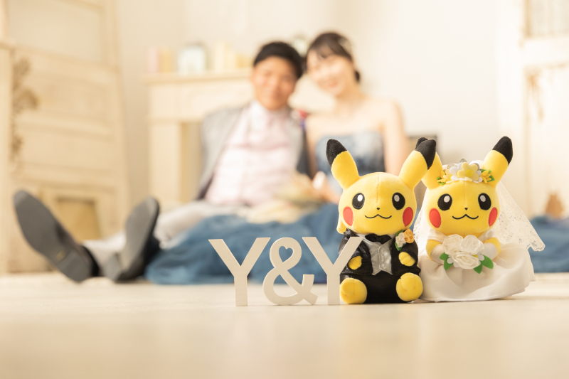 新郎新婦のピカチュウです♡
