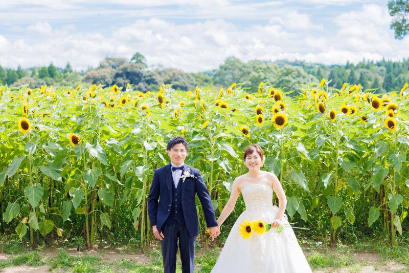 夏らしい明るい爽やかなお写真になりました*
