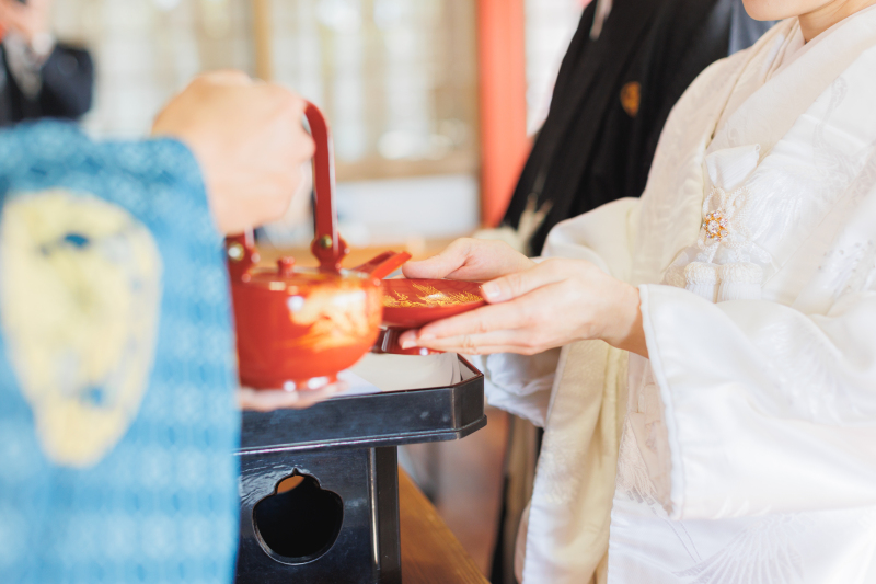 手元ショットも