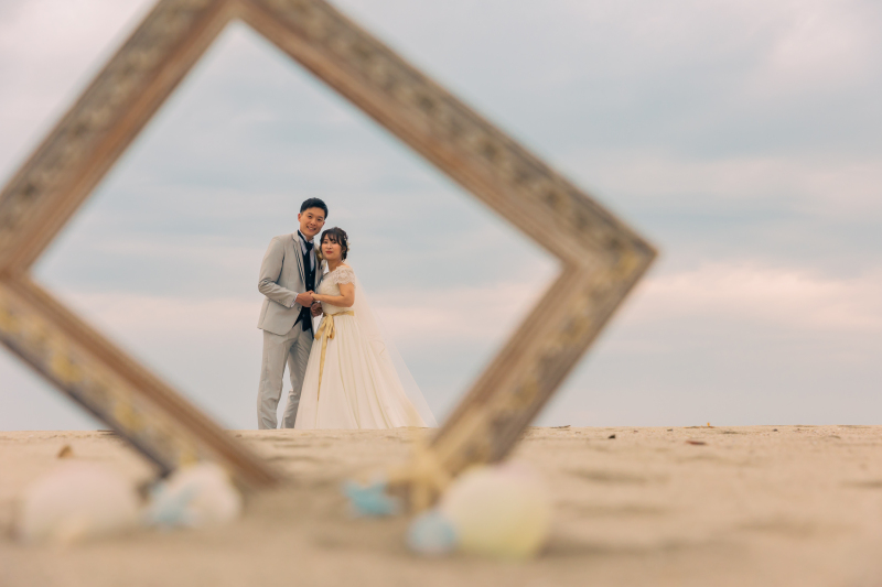 砂浜でも撮りましょう♩