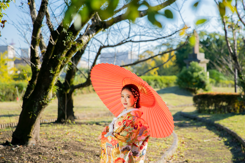 ✾キラキラの木漏れ日の中で