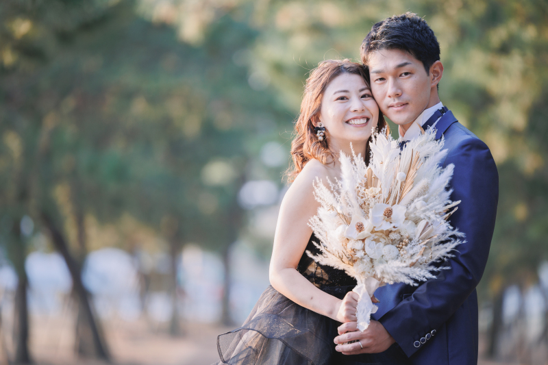 カクテルドレスでマリンポート