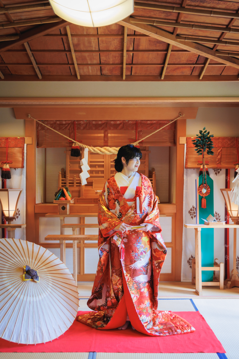 ||新婦様のお一人撮影||