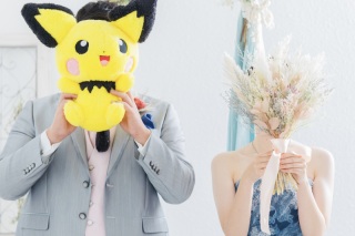 ぬいぐるみたちも一緒に！【洋装1着 スタジオプラン】