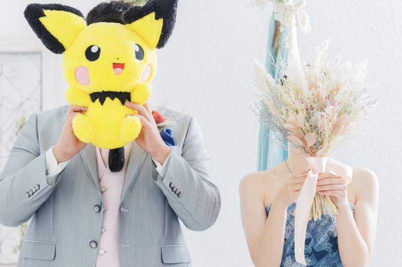 ぬいぐるみたちも一緒に！【洋装1着 スタジオプラン】