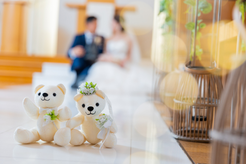 欲張りな花嫁様へ♡ ドレス2着&チャペルで親友へのサプライズも!