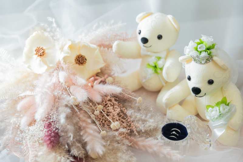 少し休憩をして、次はウェディング撮影!