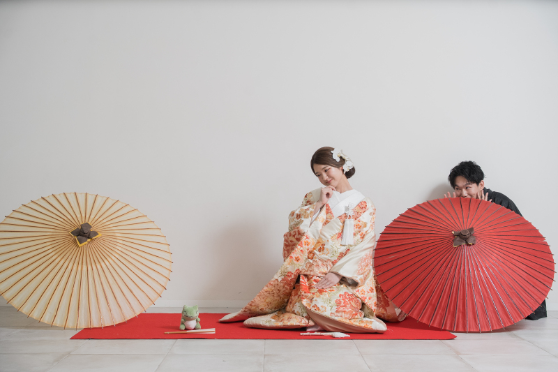 あれ!?新郎様ではなく・・?