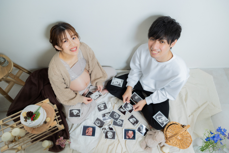 赤ちゃんの成長の記録。エコー写真もいっぱい