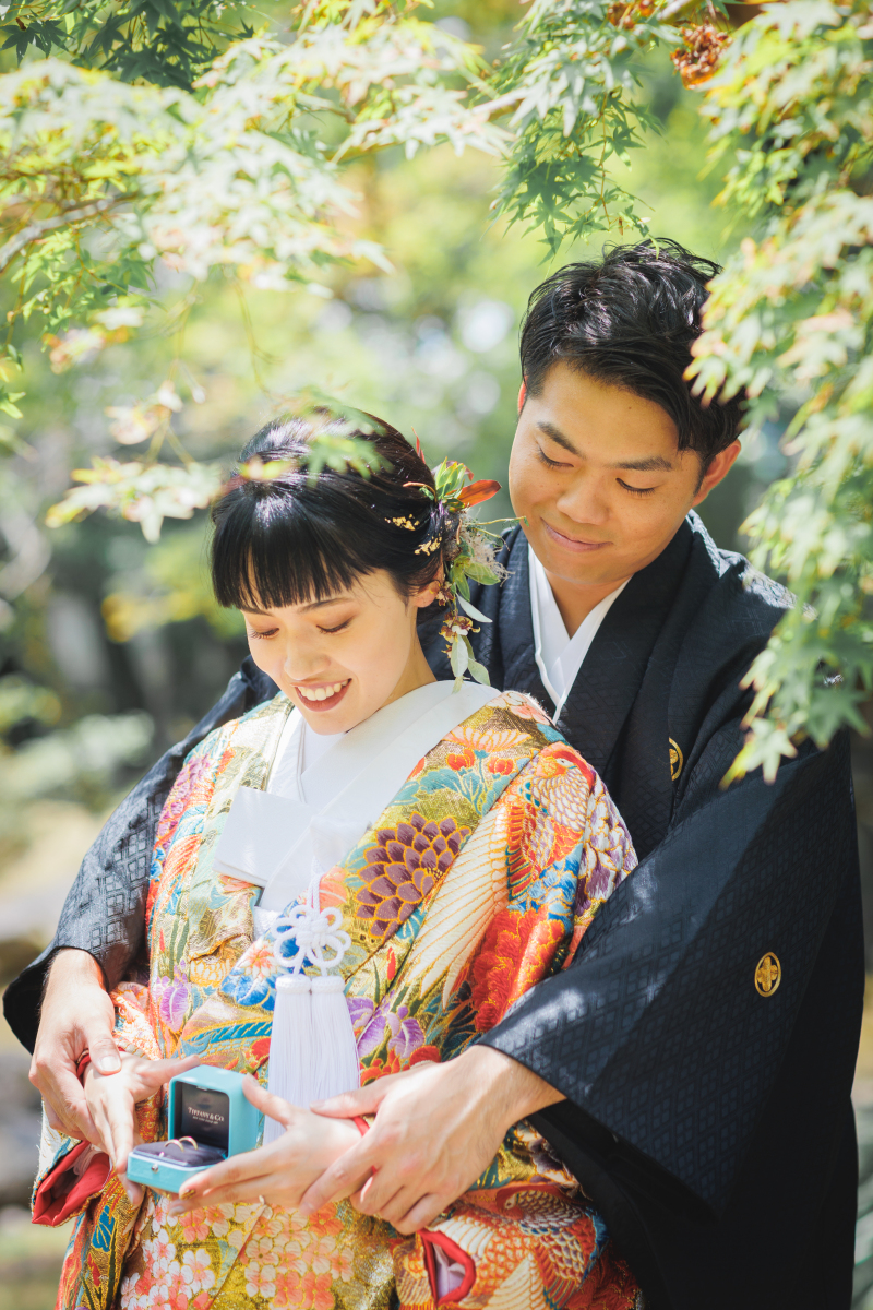 指輪と一緒に♡