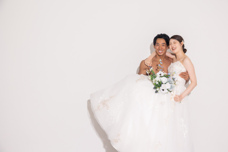 最後はもちろんお姫様抱っこ!