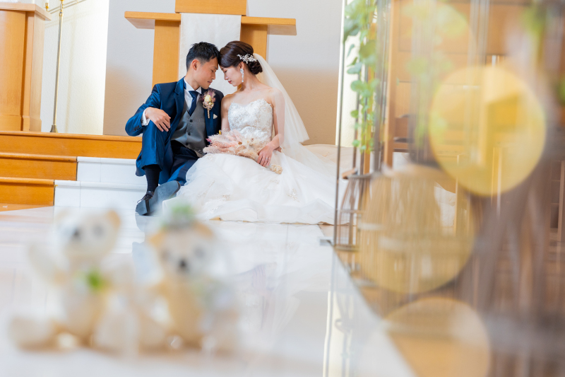 おでここつんはロマンチックモード全開で♡