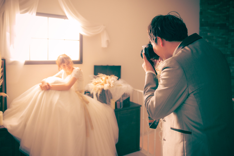 すかさず新郎様もパシャリ!!