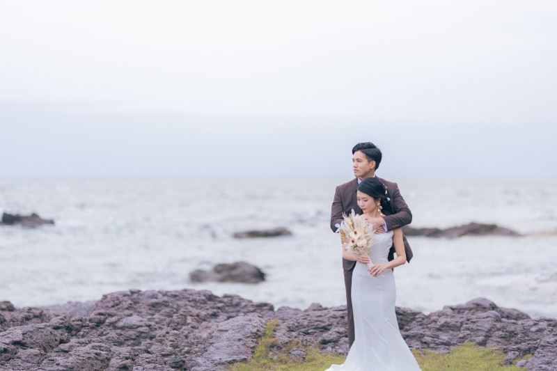 海辺で海外チックなフォト♡