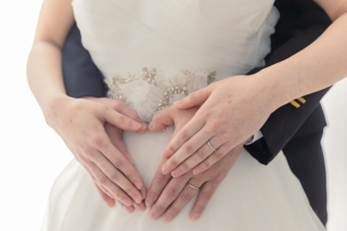 たっぷり３着！生まれてくる赤ちゃんも一緒に のんびりスタジオ撮影＊ 