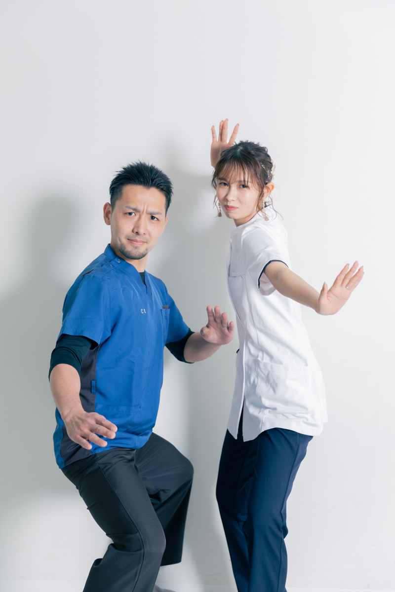 お仕事のユニフォームで♡