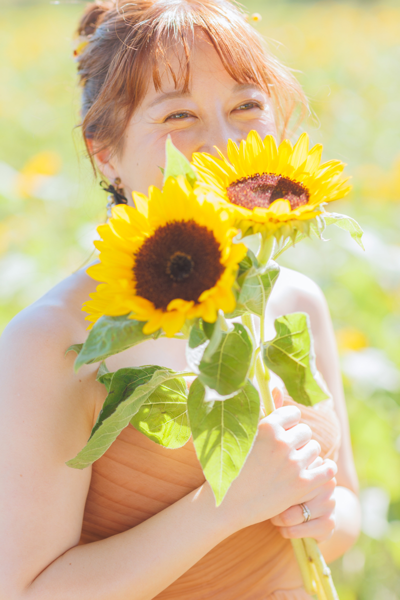 花嫁様のソロショット♡
