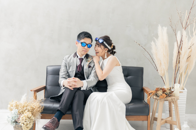 おそろいのサングラスでも!