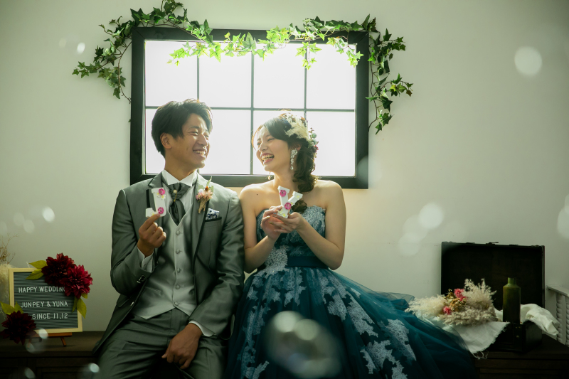 スタジオでもシャボン玉◎